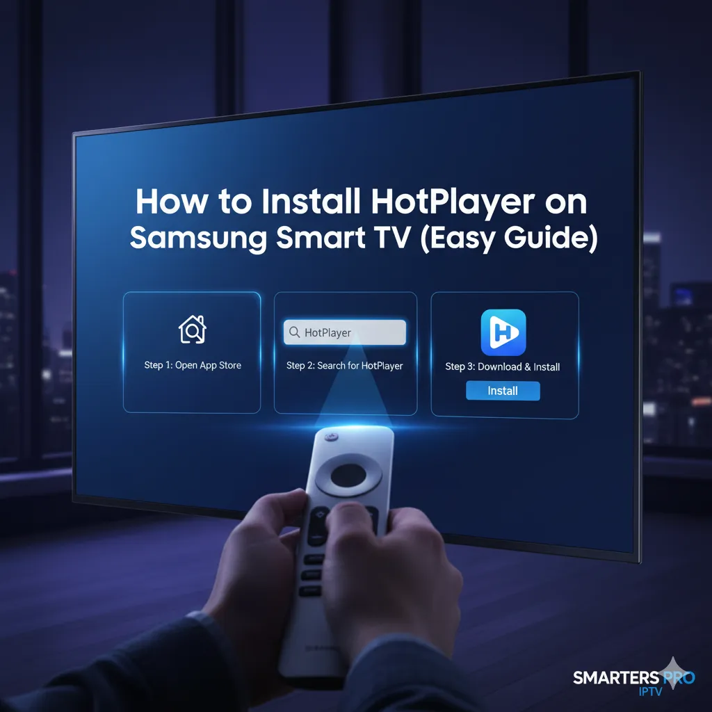 How to Install HotPlayer on Samsung Smart TV (Easy Guide)
